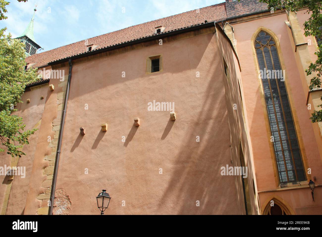 chiesa protestante (saint-matthieu) a colmar in alsazia (francia) Foto Stock