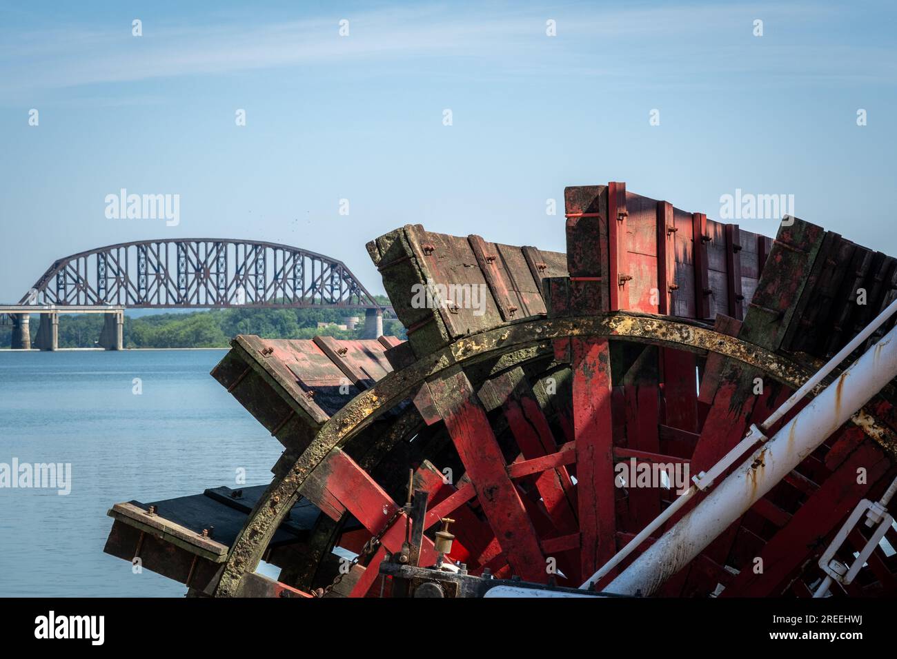 Ruota a pale a Louisville, Kentucky Foto Stock