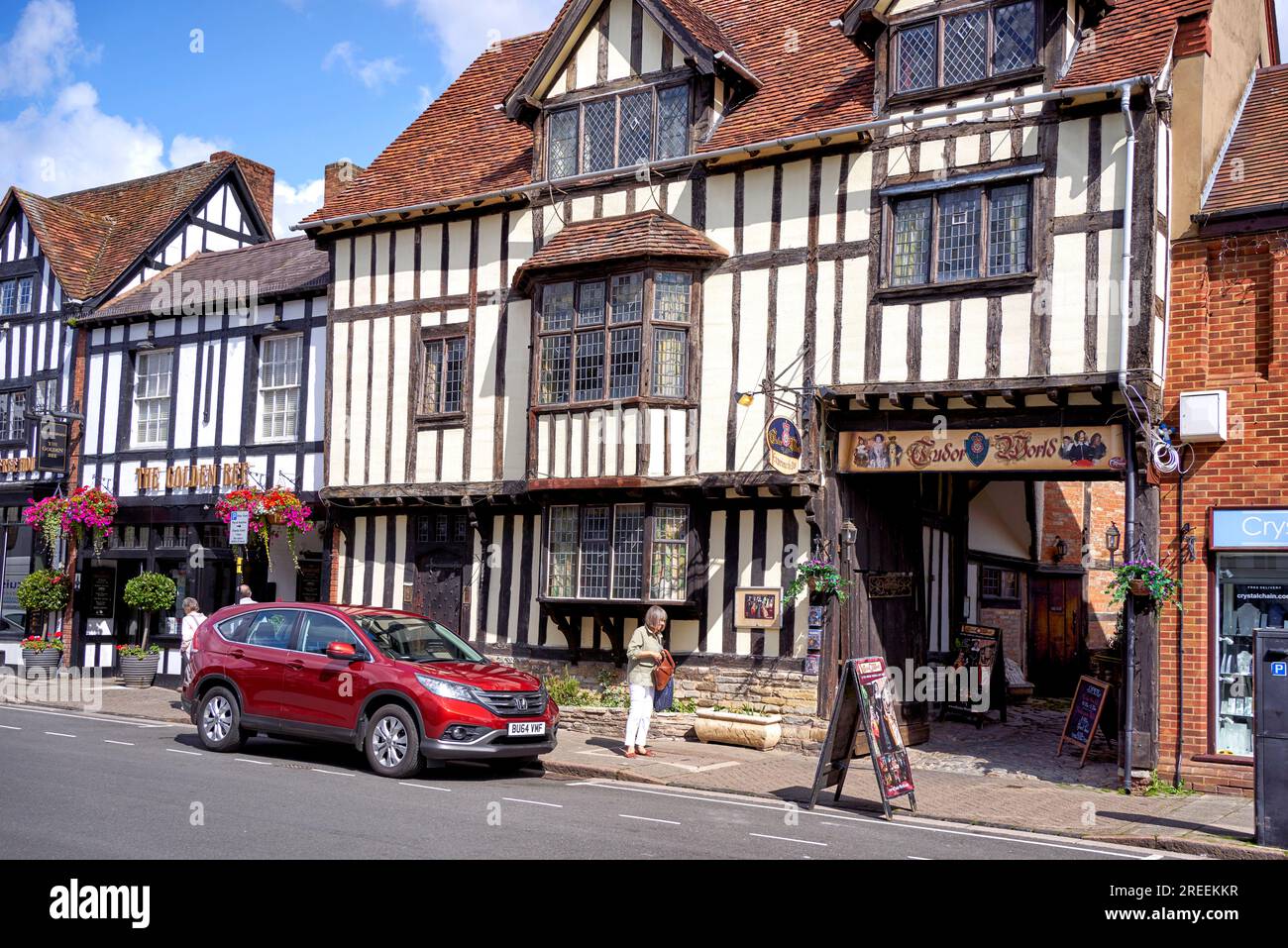 Shrieves House, Sheep Street, Stratford Upon Avon, Inghilterra, Regno Unito Foto Stock