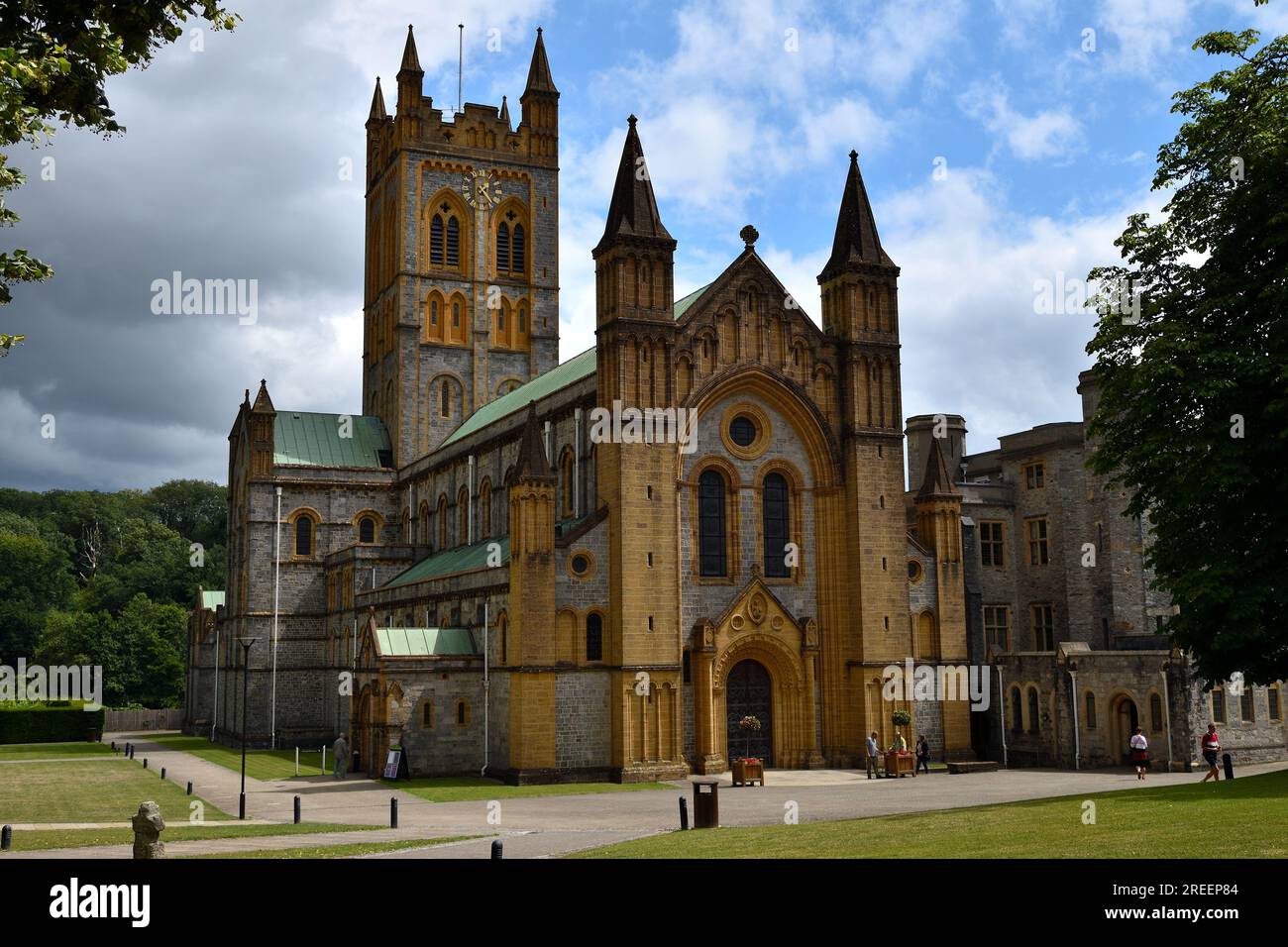 Abbazia di Buckfast Foto Stock