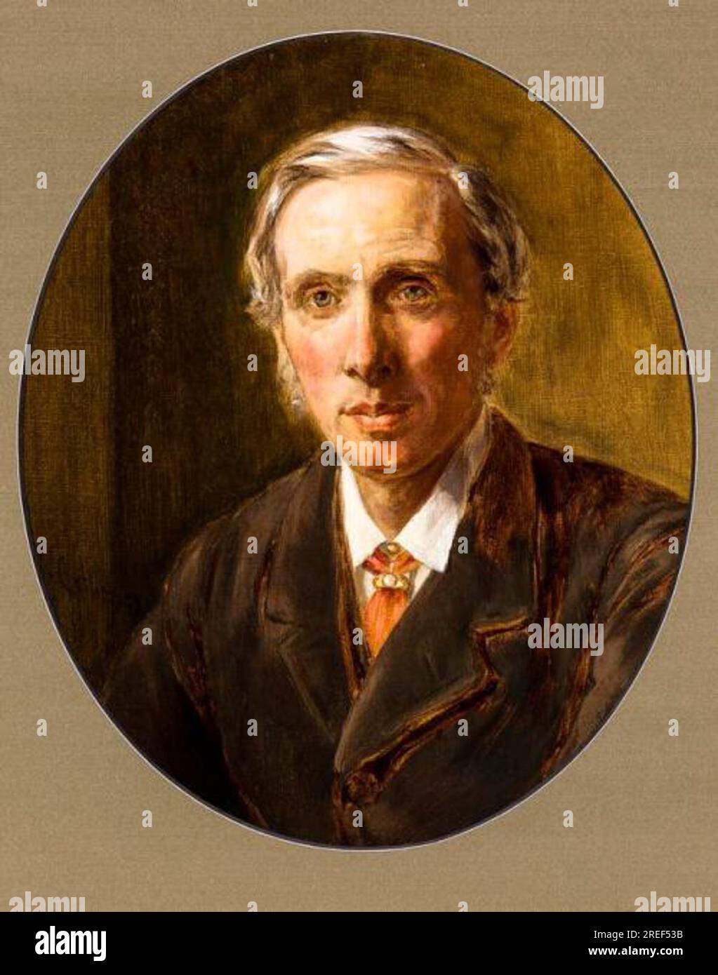 Richard Norman Shaw, RA 1886 di John Callcott Horsley Foto Stock