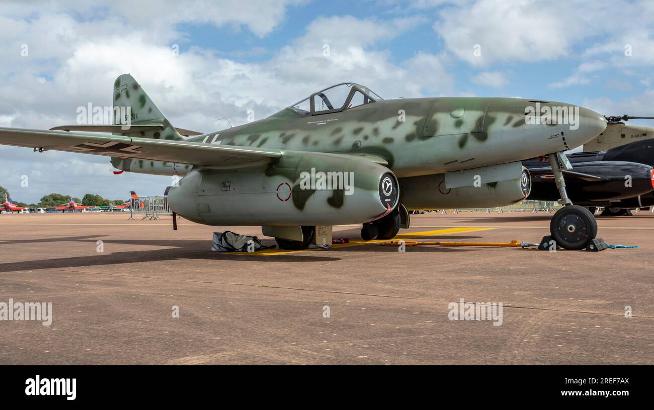 Messerschmitt me 262 riproduzione aereo jet Foto Stock
