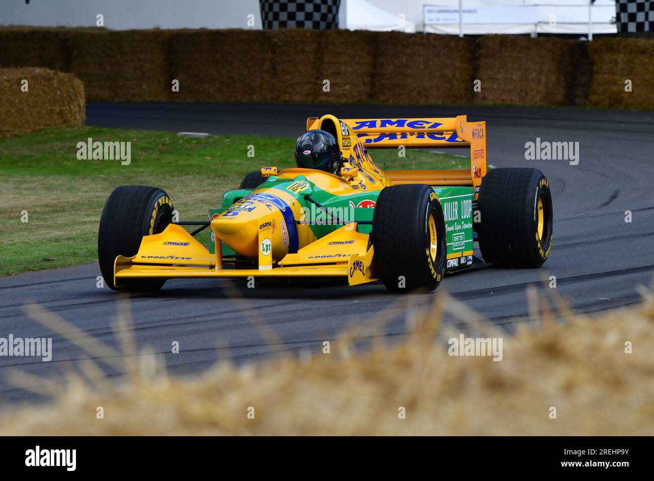 Steve Ottavianelli, Benetton-Ford B193, 30 anni del Festival della velocità, una selezione di alcune tra le migliori auto e moto che hanno portato al cou Foto Stock