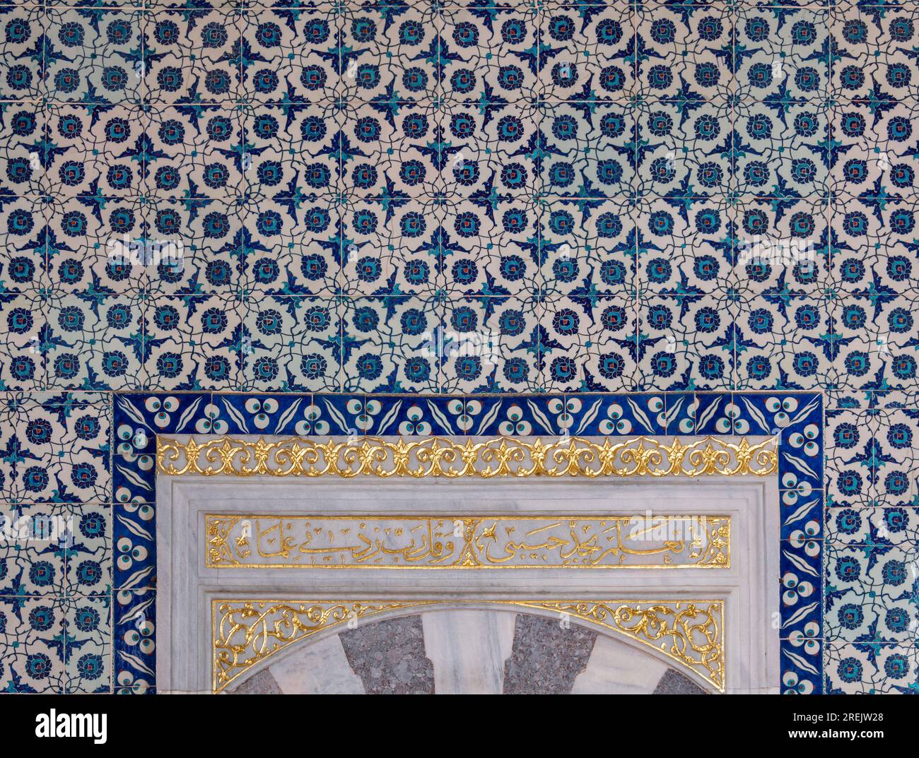 Iznik Tiles Foto Stock