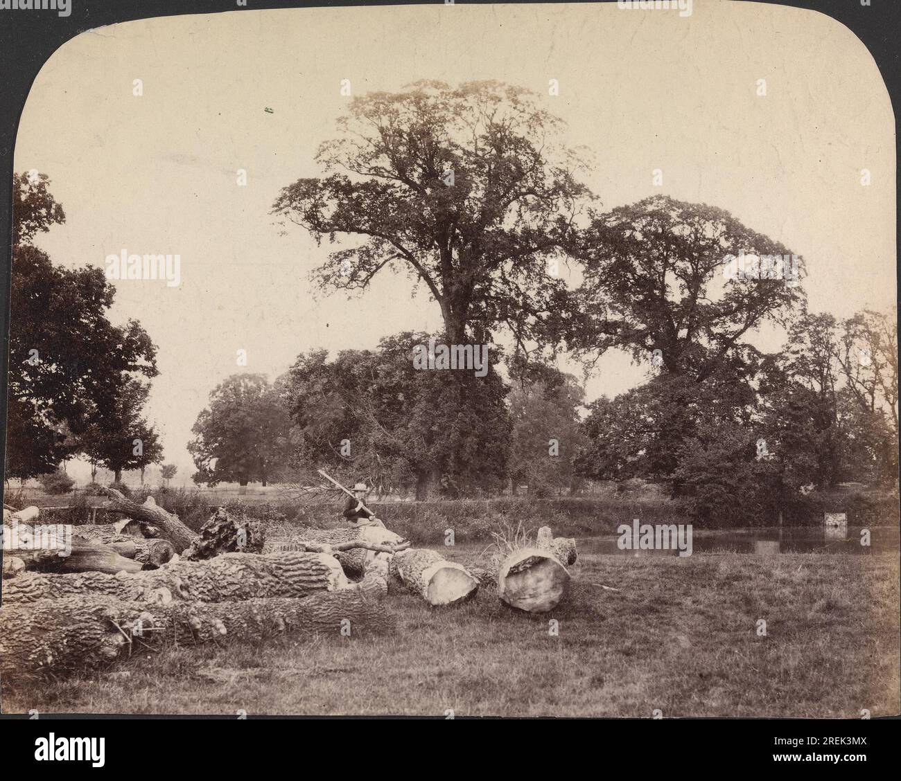 Stubbes, Essex 1860 di George Shadbolt Foto Stock