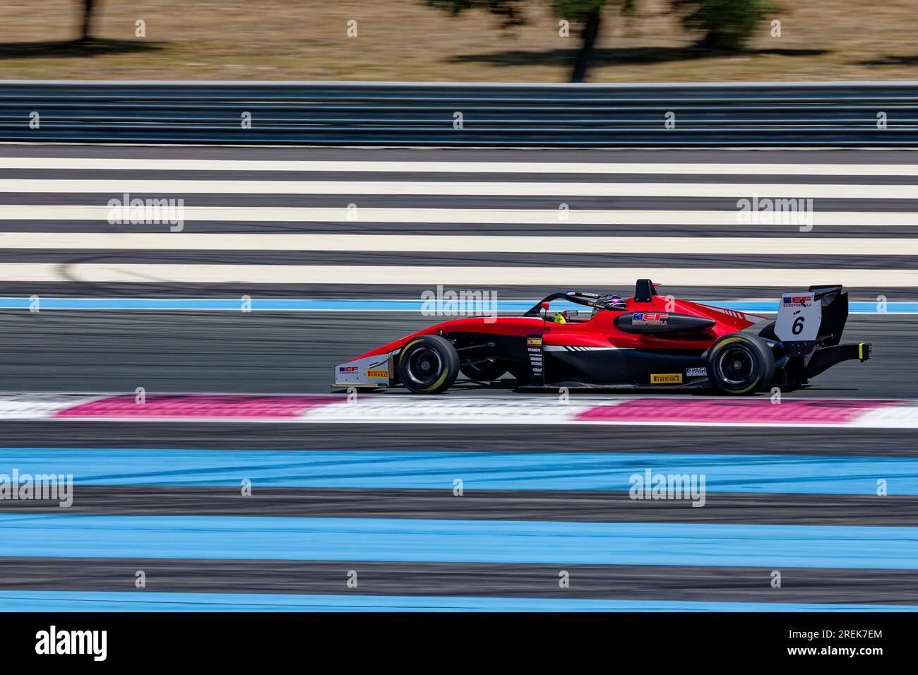 Euroformula Open 2023 al circuito Paul Ricard , Castellet, FRANCIA, 22/07/2023 Florent 'MrCrash' B.. Foto Stock