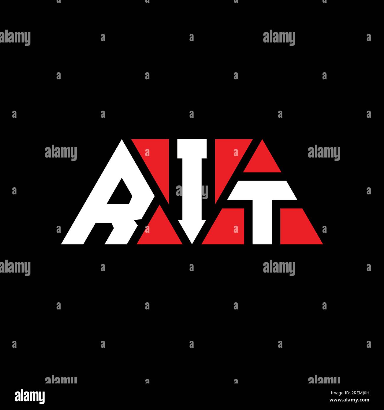 RIU, logo RIU, lettera RIU, triangolo RIU, triangolo RIU, triangolo RIU, Logo RIU gaming, vettore RIU, font RIU, design logo RIU, monogramma RIU, Logo tecnologia RIU, R Illustrazione Vettoriale