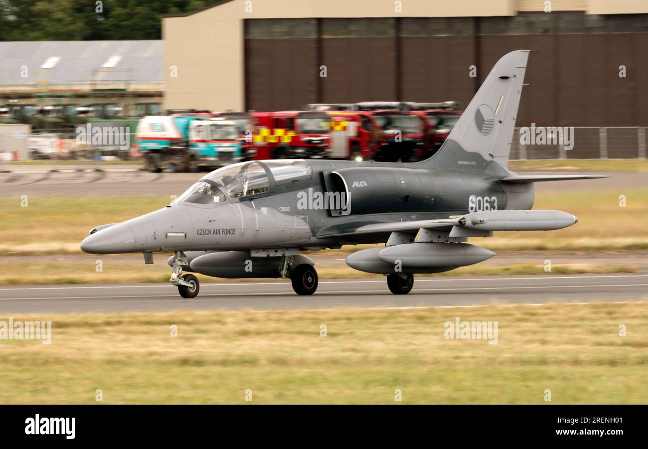 Ceco Aero Vodochody L-159 ALCA, arriva al Royal International Air Tattoo 2023 Foto Stock