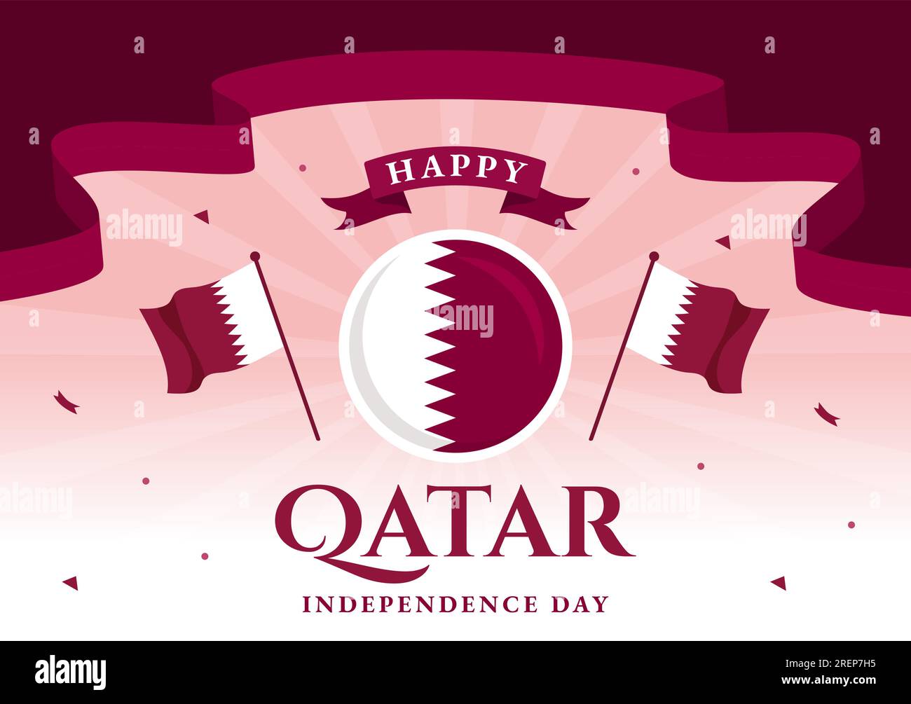 Illustrazione vettoriale del giorno dell'indipendenza del Qatar felice il 3 settembre con sfondo bandiera ondulata in modelli di landing page disegnati a mano con cartone animato piatto Illustrazione Vettoriale Illustrazione vettoriale del giorno dell'indipendenza del Qatar felice il 3 settembre con sfondo bandiera ondulata in modelli di landing page disegnati a mano con cartone animato piatto Illustrazione Vettoriale