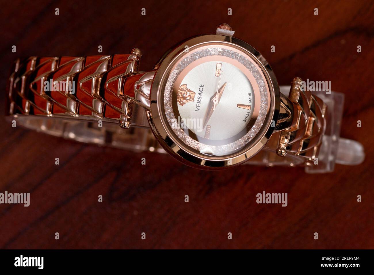 Orologio da polso orologio da polso di lusso, articoli classici e di lusso nella contea di Nairobi, Kenya, Africa orientale Foto Stock