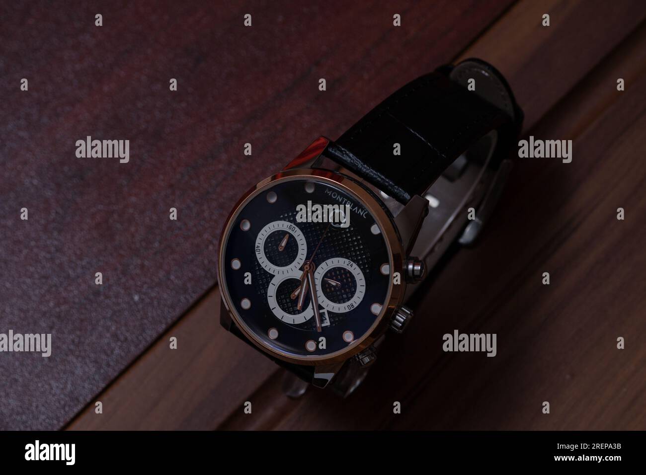 Orologio da polso orologio da polso di lusso, articoli classici e di lusso nella contea di Nairobi, Kenya, Africa orientale Foto Stock
