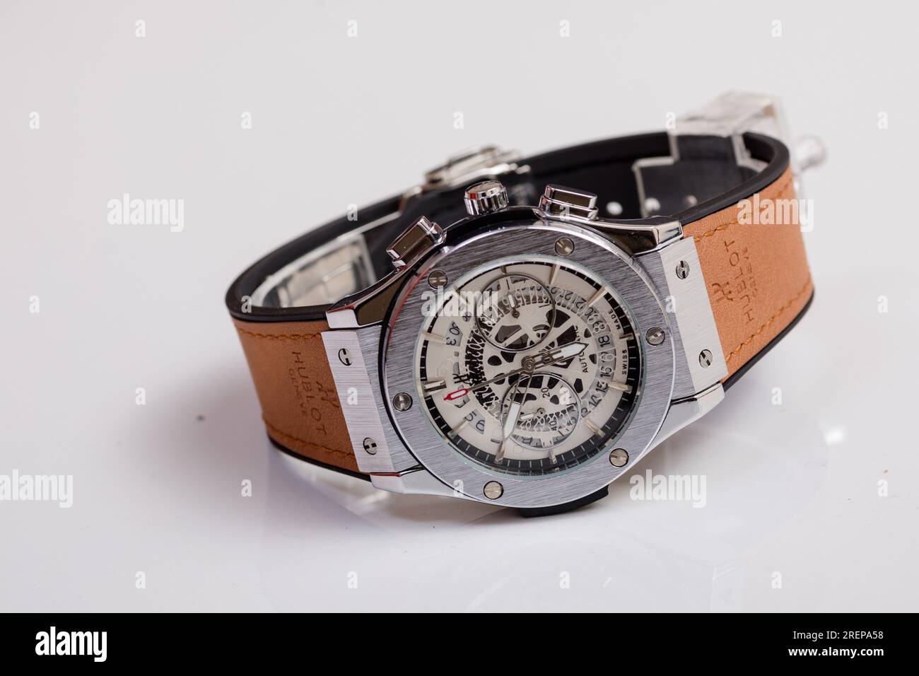 Orologio da polso orologio da polso di lusso, articoli classici e di lusso nella contea di Nairobi, Kenya, Africa orientale Foto Stock
