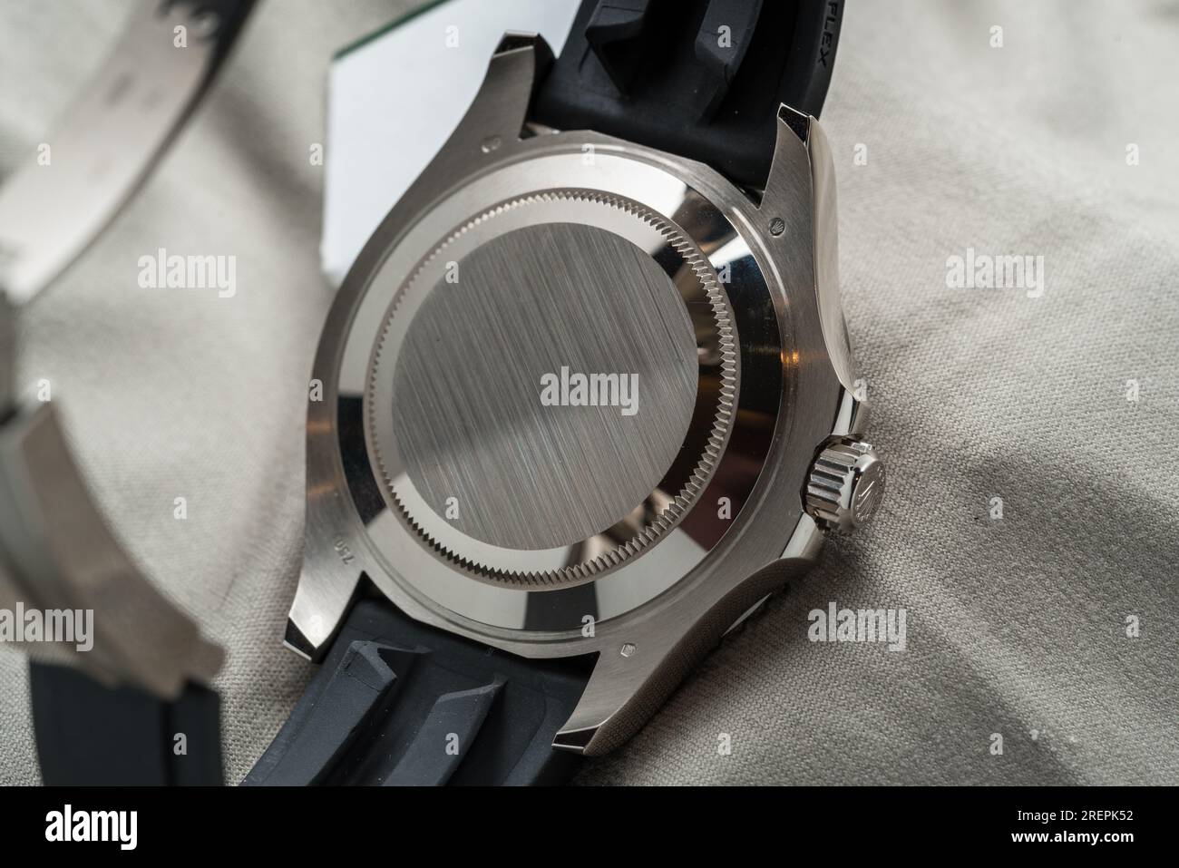 Rolex Yacht-Master visto durante la presentazione al Baselworld Foto Stock