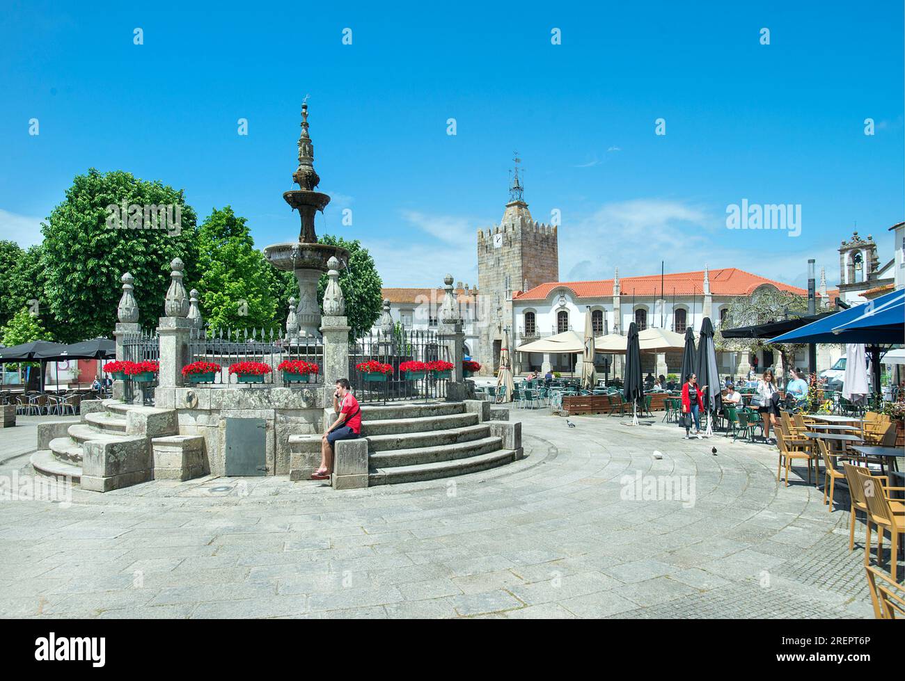 Caminha, Minho, Portogallo Foto Stock