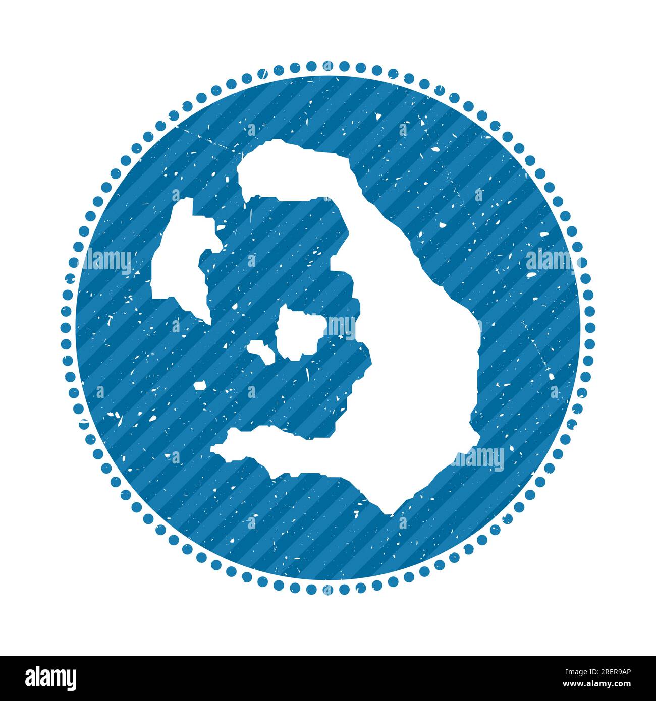 Adesivo da viaggio a strisce retrò Santorini. Distintivo con mappa dell'isola, illustrazione vettoriale. Illustrazione Vettoriale Adesivo da viaggio a strisce retrò Santorini. Distintivo con mappa dell'isola, illustrazione vettoriale. Illustrazione Vettoriale