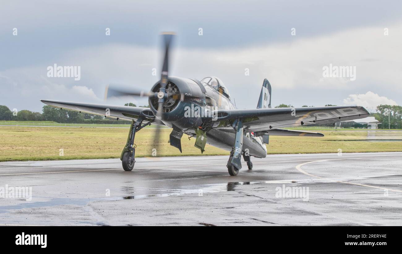 Un caccia USAF Thunderbolt ww2 Foto Stock