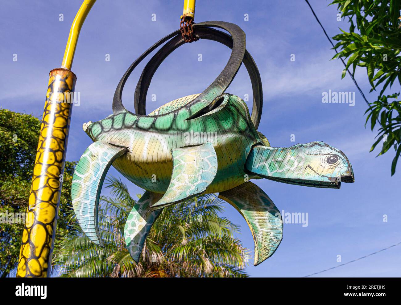 Tortuguero Costa Rica Foto Stock