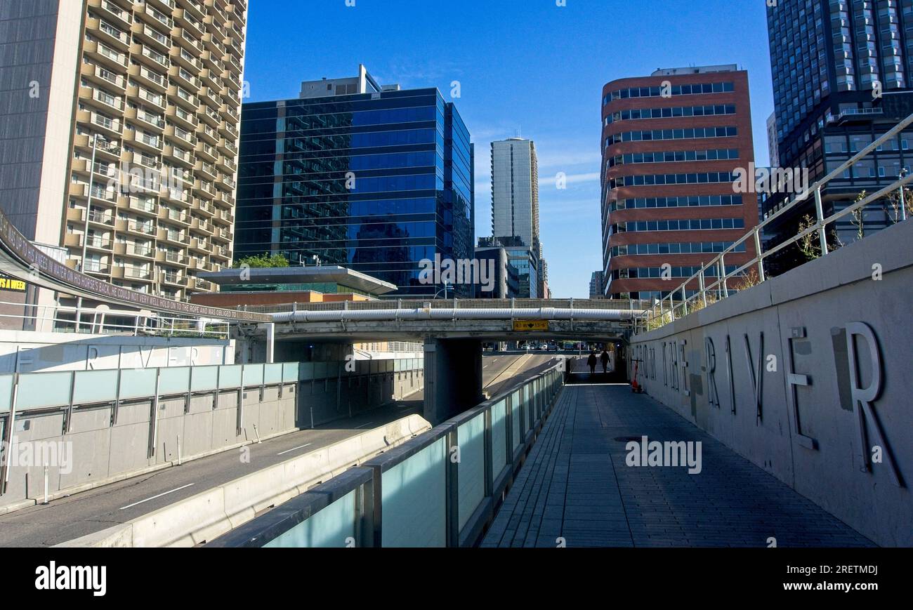 Downtown Calgary Alberta Foto Stock