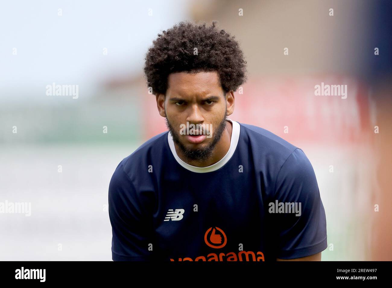 Sydney IBIE di Dagenham e Redbridge durante Dagenham & Redbridge vs Gillingham, amichevole partita di calcio al Chigwell Construction Stadium il 29 Foto Stock