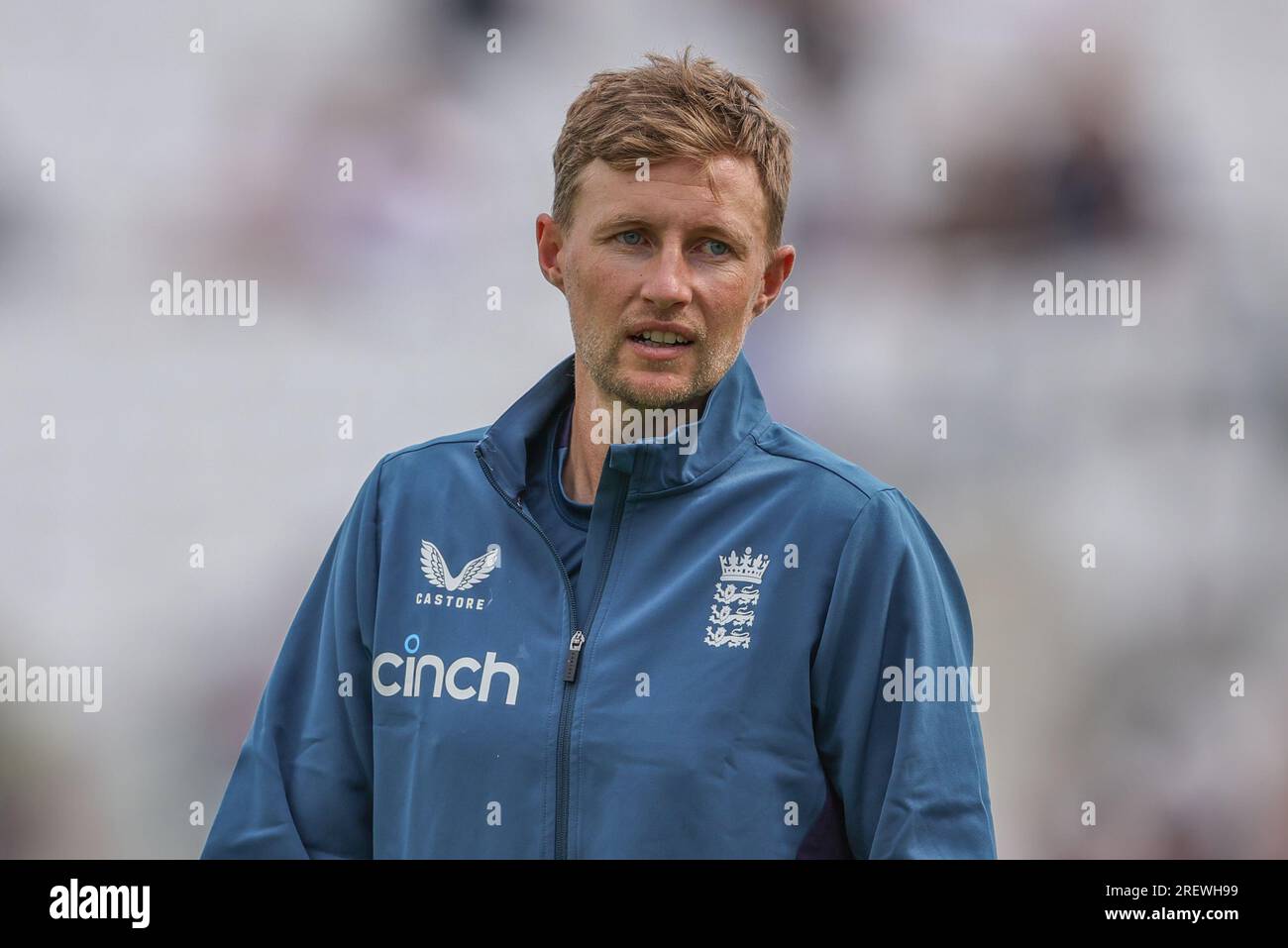 Joe Root of England durante il LV= Insurance Ashes Fifth test Series Day Four Match Inghilterra vs Australia al Kia Oval, Londra, Regno Unito, 30 luglio 2023 (foto di Mark Cosgrove/News Images) Foto Stock