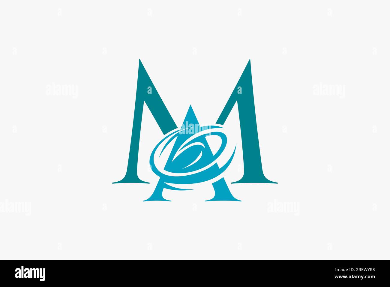 MA Letter Logo Design Temple Vector Illustrazione Vettoriale