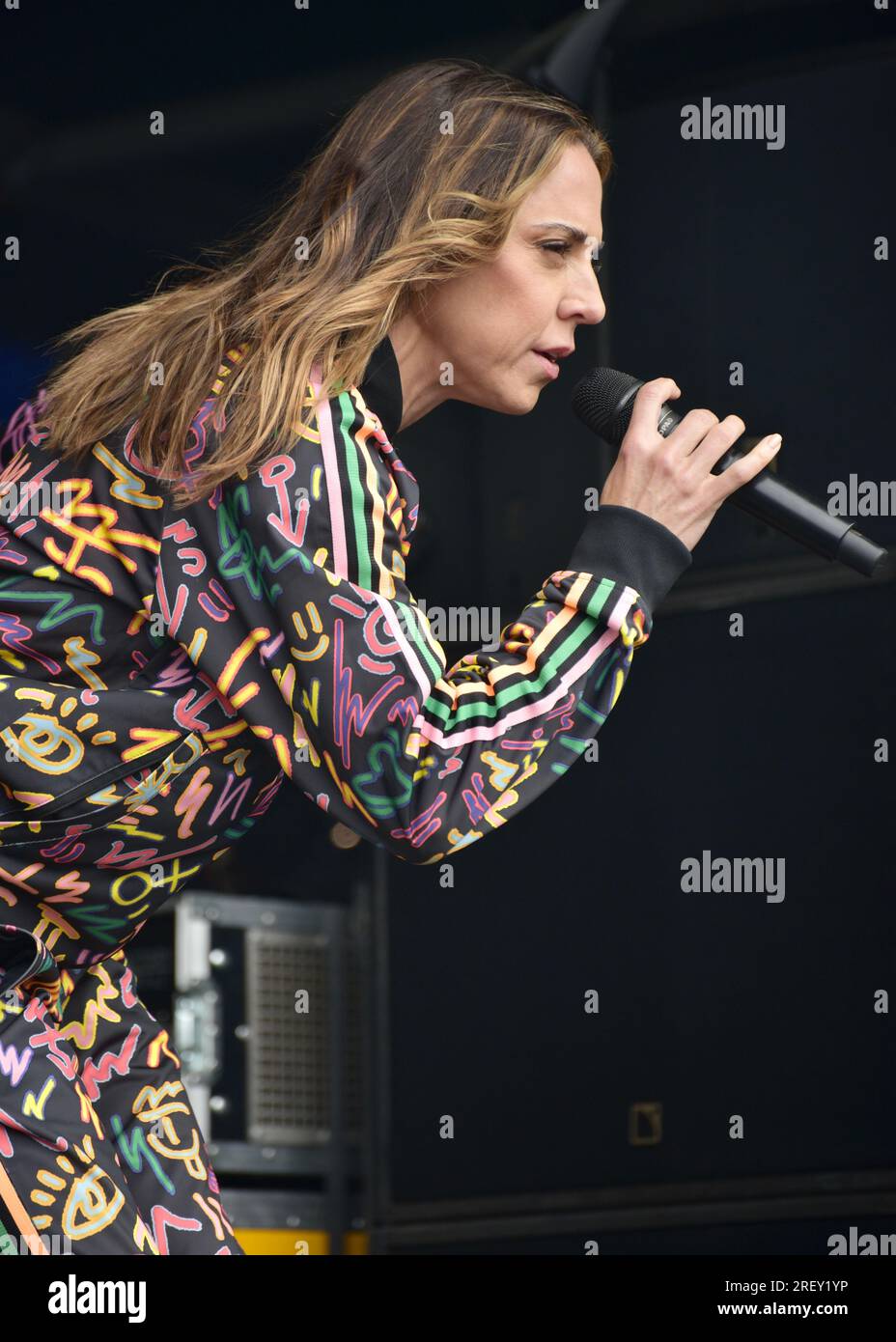 Melanie C. Spice Girls. Camp Bestival Foto Stock