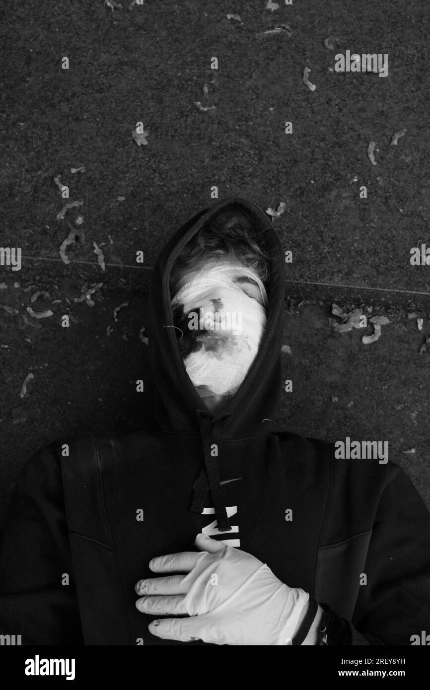 Uno dei morti è cresciuto Foto Stock