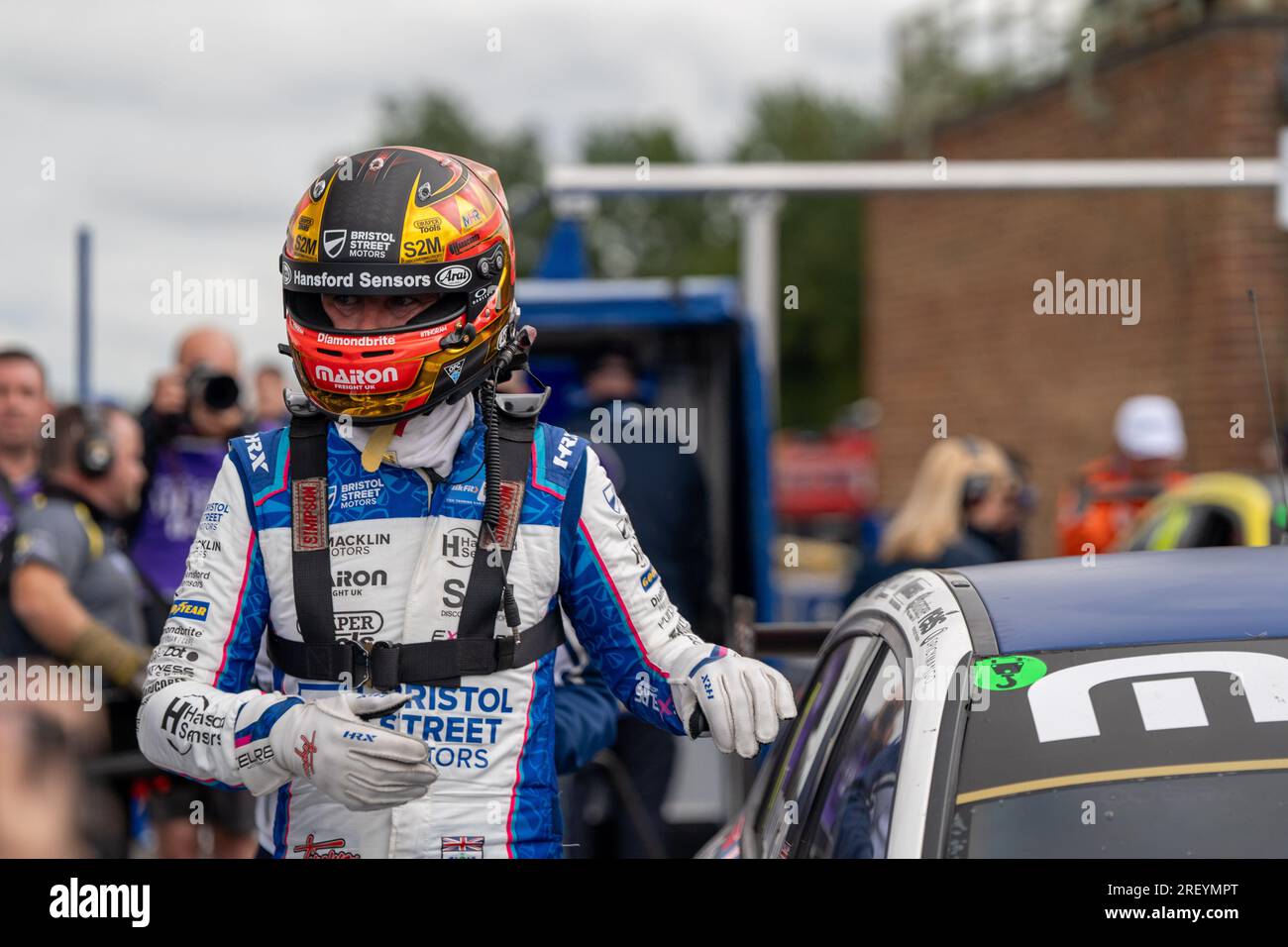 Darlington, Regno Unito. 30 luglio 2023. Gara 18 durante il British Touring Car Championship al Croft Circuit, Darlington, Regno Unito, il 30 luglio 2023. Foto di Chris Williams. Solo per uso editoriale, licenza necessaria per uso commerciale. Nessun utilizzo in scommesse, giochi o pubblicazioni di un singolo club/campionato/giocatore. Credito: UK Sports Pics Ltd/Alamy Live News Foto Stock