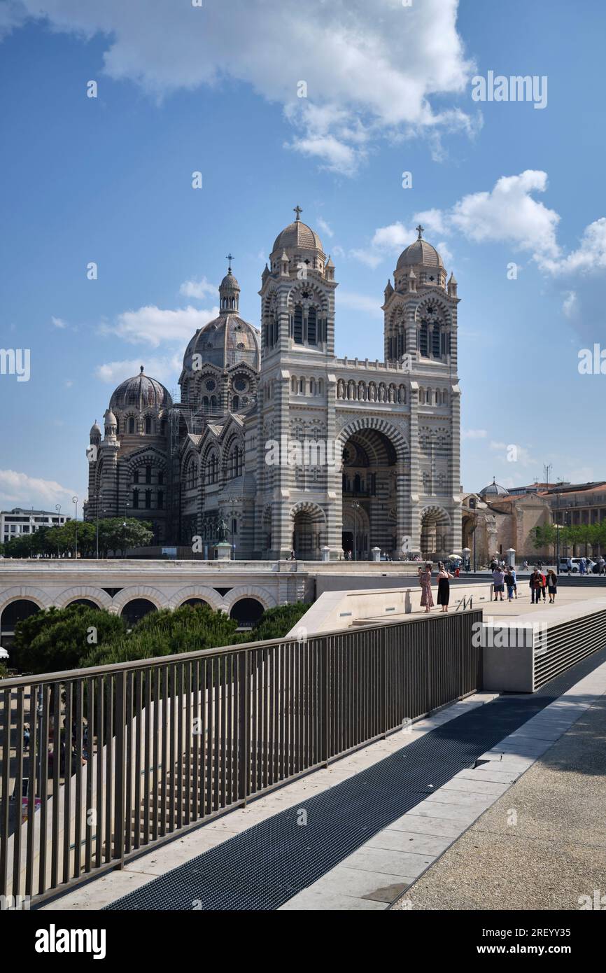 Cathédrale la Major Marsiglia Francia Foto Stock
