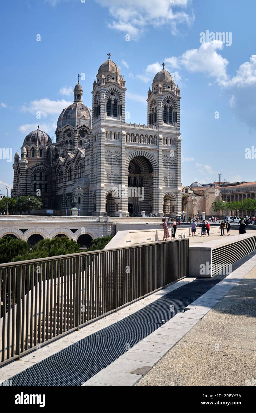 Cathédrale la Major Marsiglia Francia Foto Stock