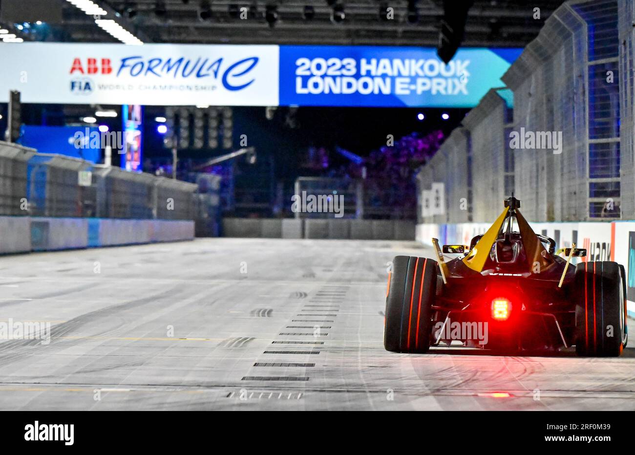 Londra, Regno Unito. 30 luglio 2023. Excel, Londra, Regno Unito il 30 2023 luglio. Stoffel VANDOORNE, DS PENSKE durante l'HANKOOK 2023 London ABB Formula e World Championship all'Excel di Londra, Regno Unito, il 30 2023 luglio. Crediti: Francis Knight/Alamy Live News Foto Stock