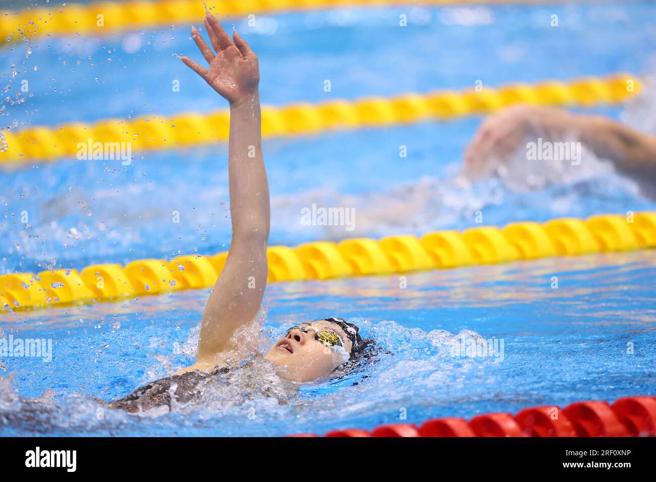 Fukuoka, Giappone. 30 luglio 2023. Ageha Tanigawa (JPN) nuoto : Campionati mondiali di nuoto Fukuoka 2023 donne 400m Medley Heat al Marine Messe Fukuoka Hall A Fukuoka, Giappone . Crediti: YUTAKA/AFLO SPORT/Alamy Live News Foto Stock