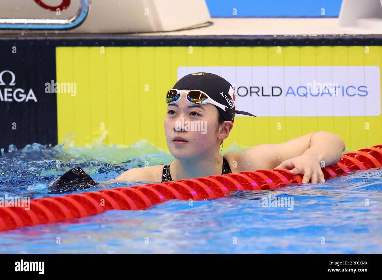 Fukuoka, Giappone. 30 luglio 2023. Ageha Tanigawa (JPN) nuoto : Campionati mondiali di nuoto Fukuoka 2023 donne 400m Medley Heat al Marine Messe Fukuoka Hall A Fukuoka, Giappone . Crediti: YUTAKA/AFLO SPORT/Alamy Live News Foto Stock