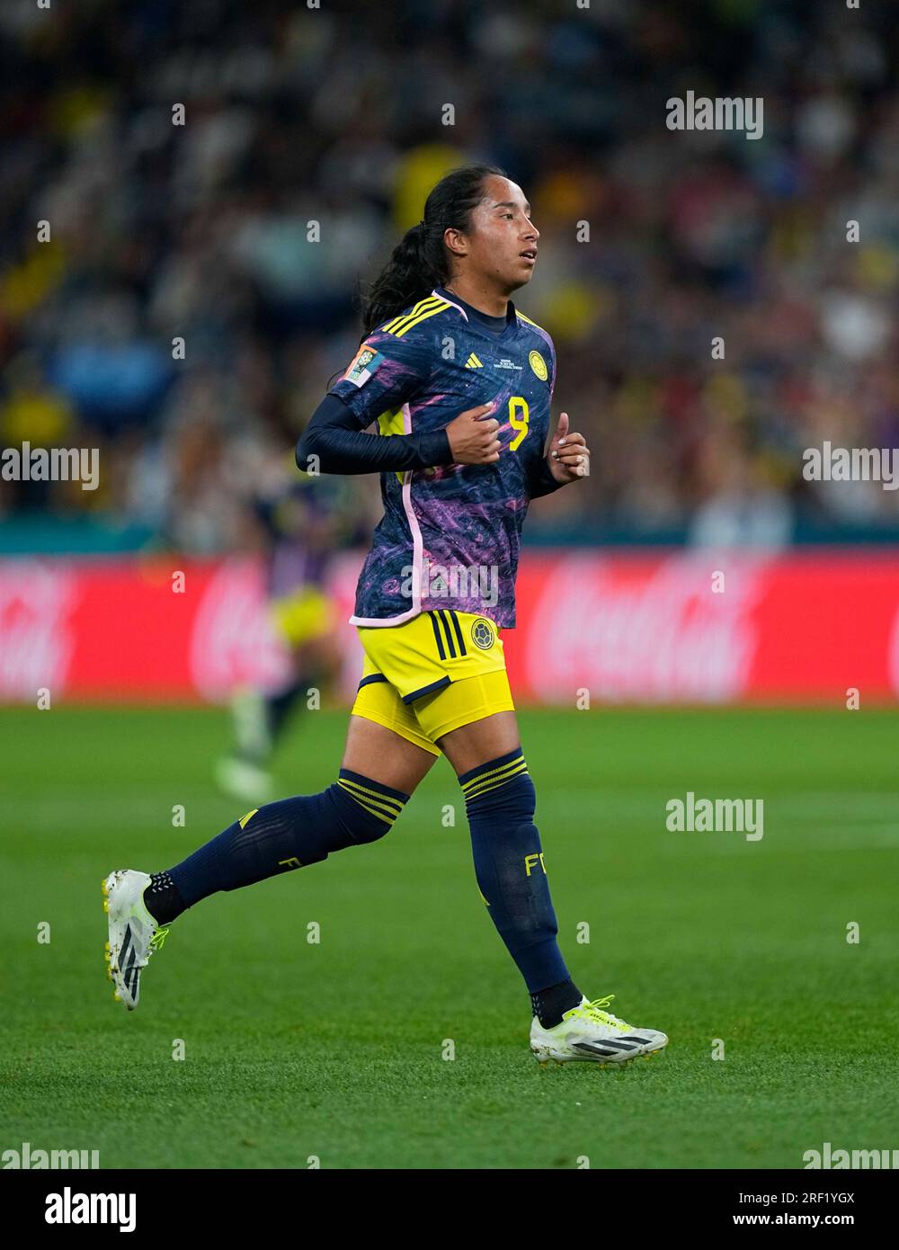 Luglio 30 2023: Mayra Ramirez (Colombia) guarda durante una partita, a, . Kim Price/CSM Foto Stock