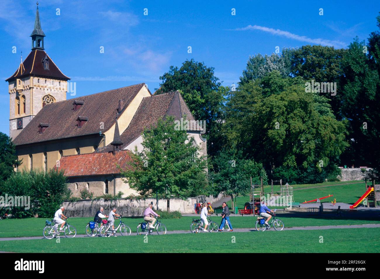 Chiesa di S.. Martin, Arbon, Lago di Costanza, Svizzera Foto Stock