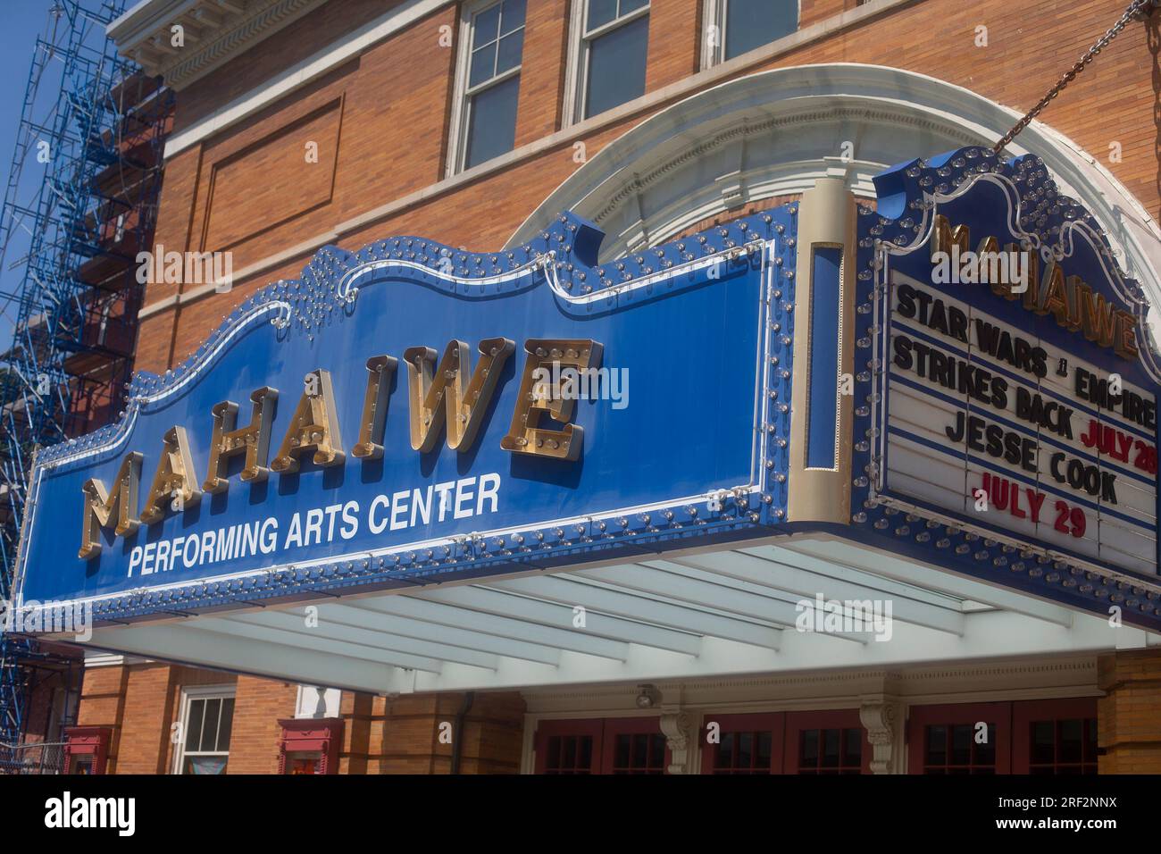 Mahaiwe Performing Arts Center nella località turistica di Great Barrington, Massachusetts Foto Stock