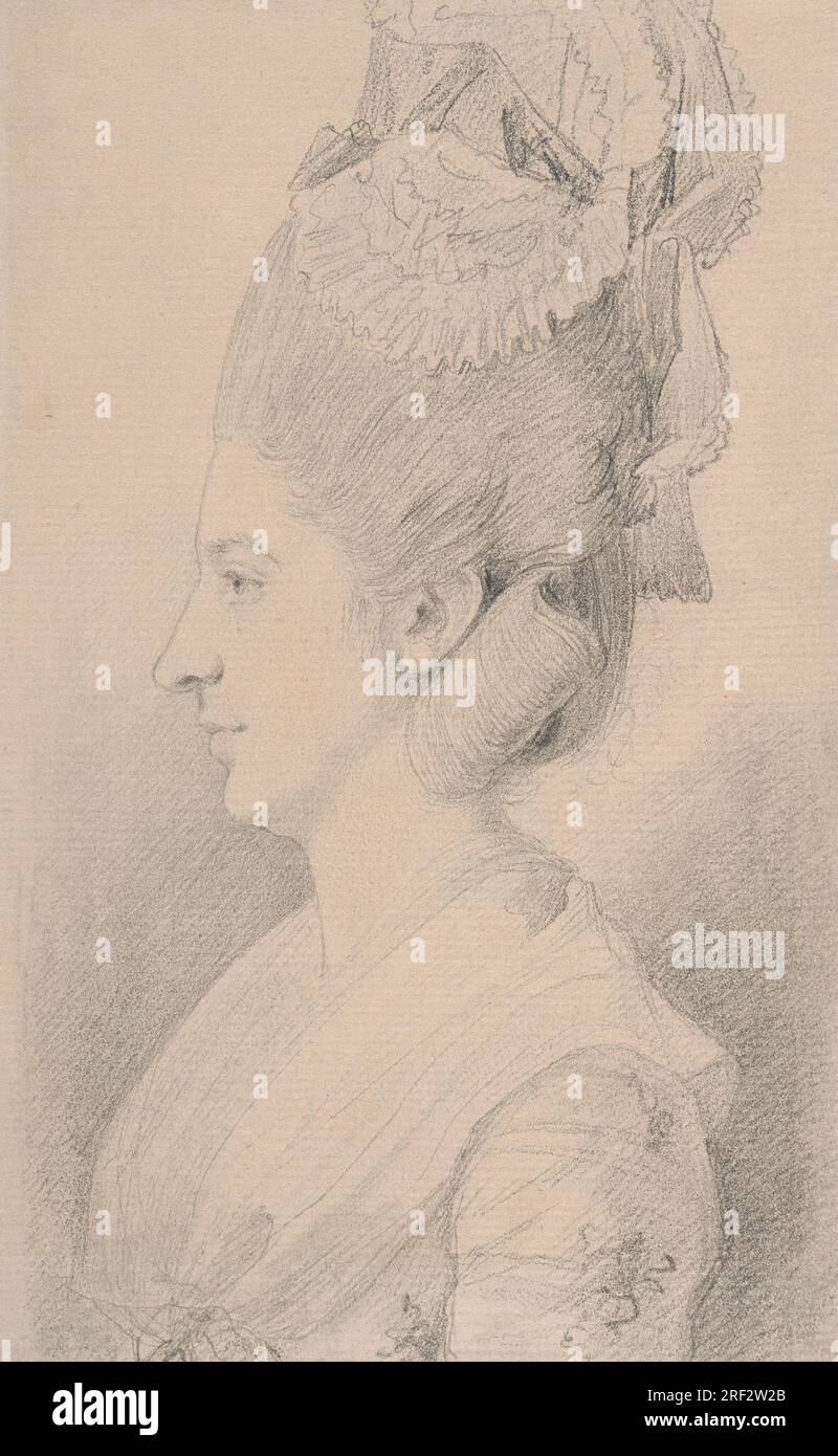 Miss Greatorex di George Dance the Younger Foto Stock