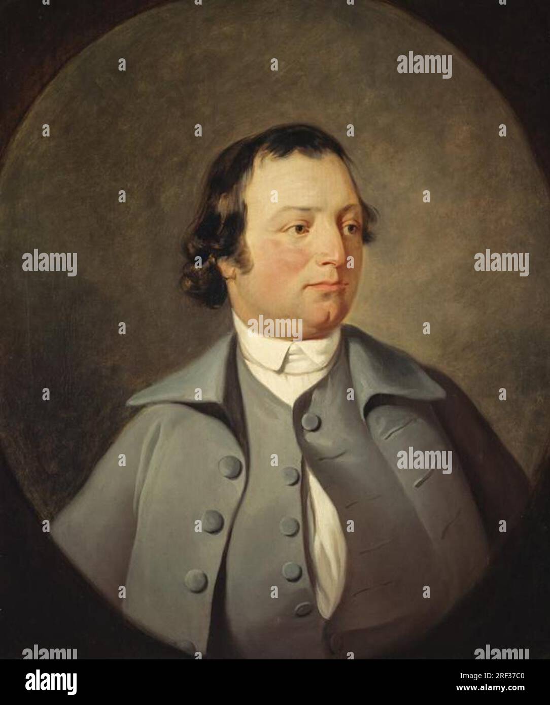 Adam Skirving, 1719 - 1803. Autore di canzoni; autore di "Hey, Johnnie Cope" circa 1770 di Archibald Skirving Foto Stock
