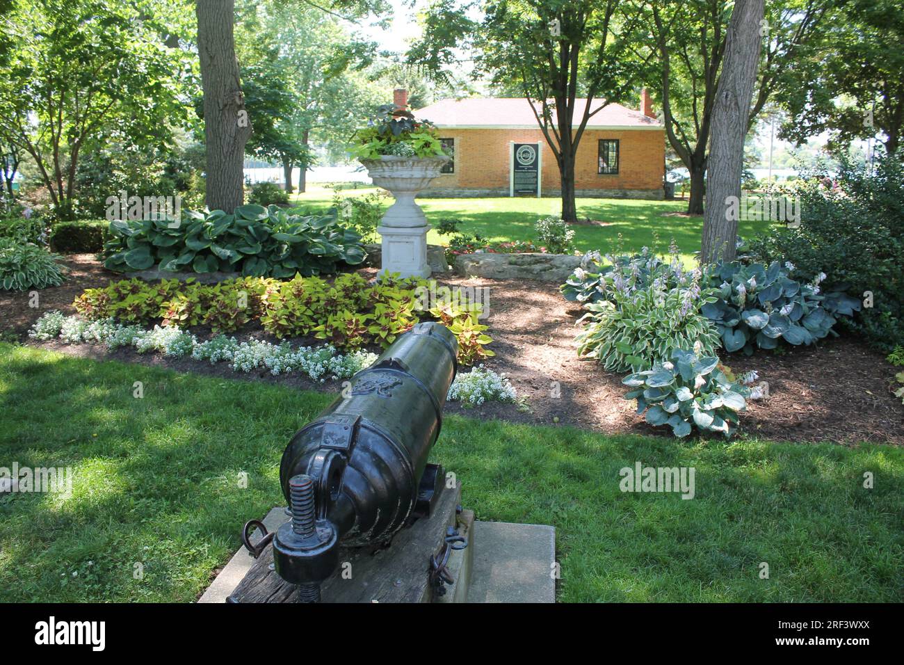 Canada Over 60 Recreation idea...Fort Malden, Windsor, Ontario Foto Stock