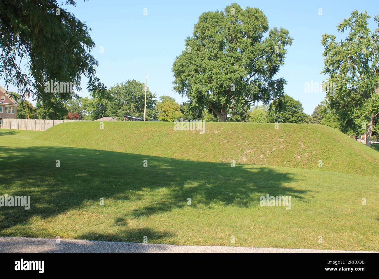 Canada Over 60 Recreation idea...Fort Malden, Windsor, Ontario Foto Stock