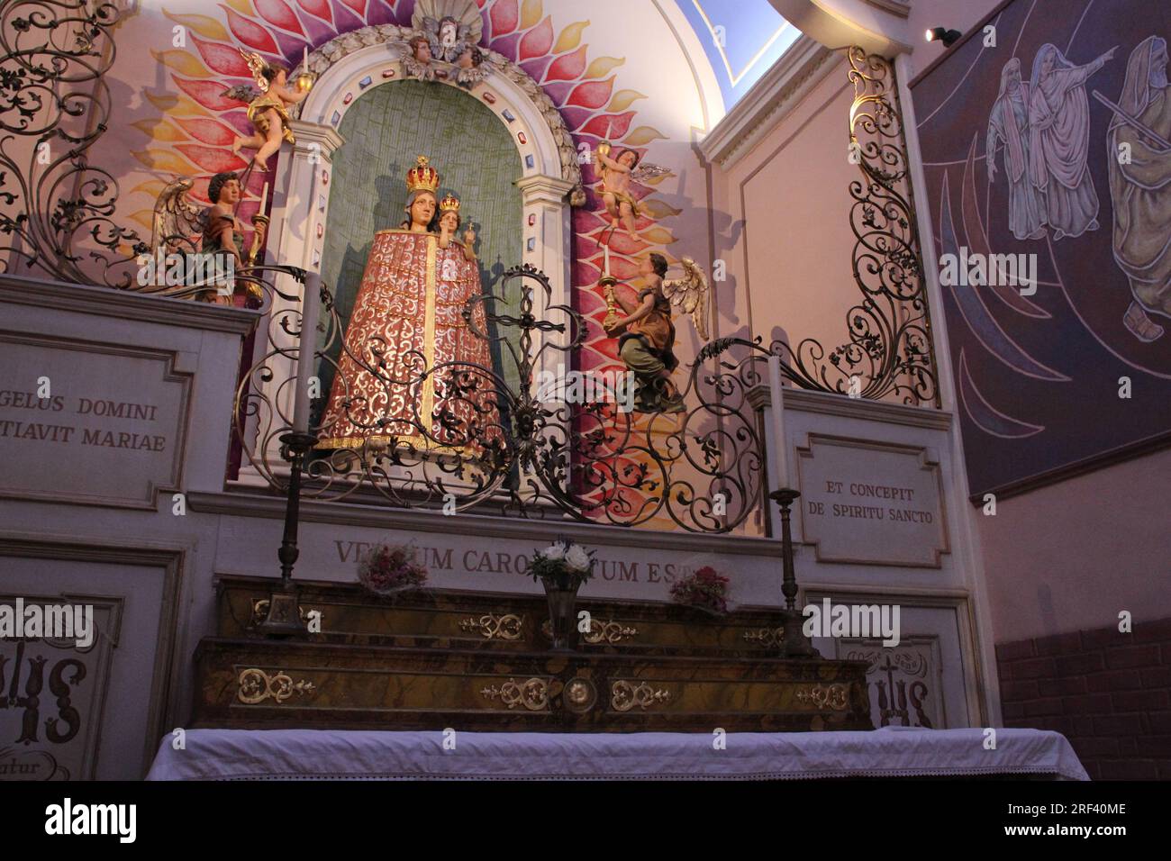 cappella notre-dame de lorette a murbach in alsazia (francia) Foto Stock