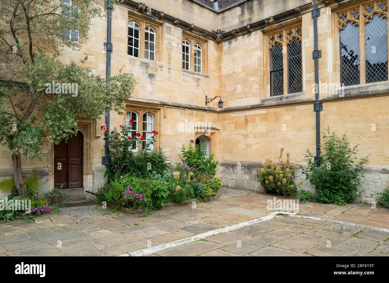 Corpus Christi College, Oxford Foto Stock