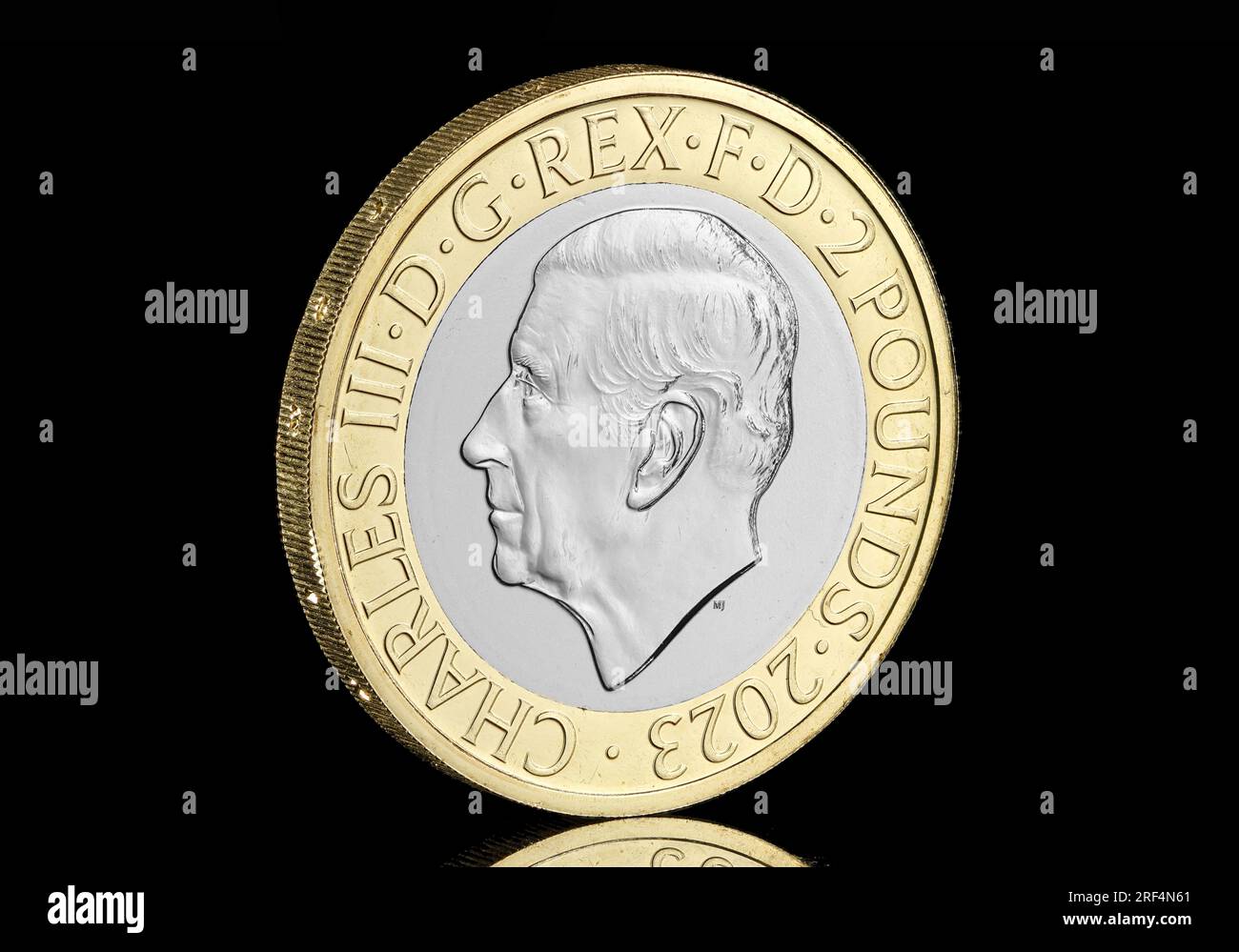 Moneta Da 5 Pence Di Re Carlo Del 2024 Immagini E Fotografie Stock Ad - Foto 4