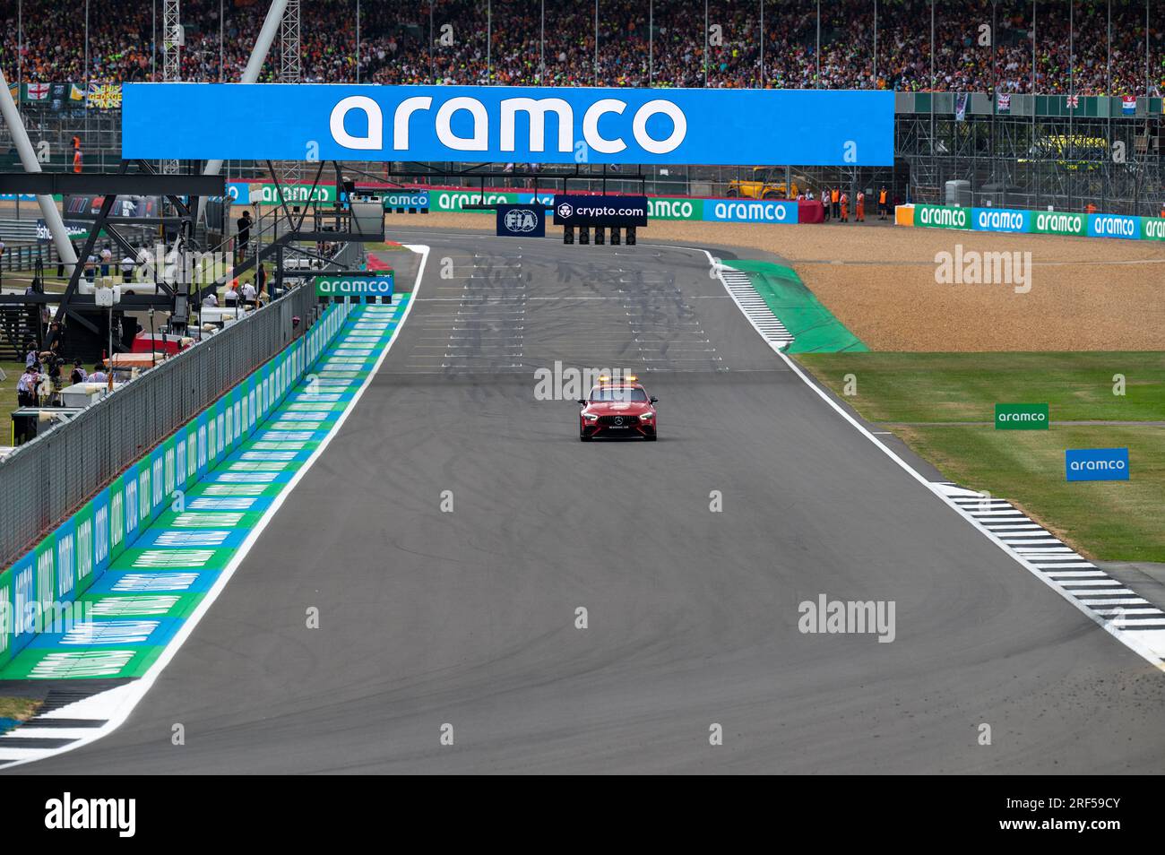 Silverstone, Regno Unito - venerdì 7 luglio 2023 - FORMULA 1 ARAMCO BRITISH GRAND PRIX 2023 Foto Stock