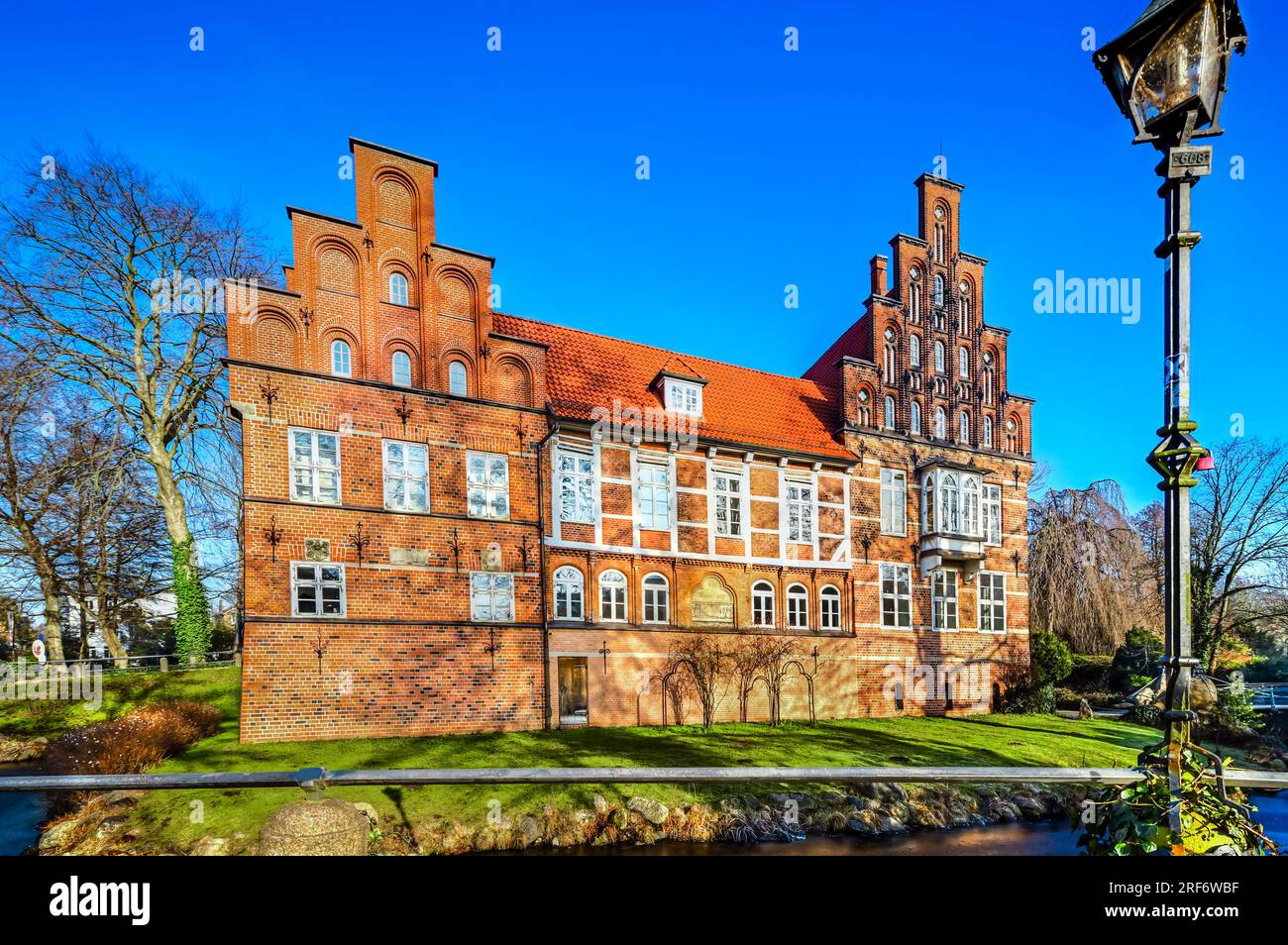 Schloss a Bergedorf, Amburgo, Germania Foto Stock