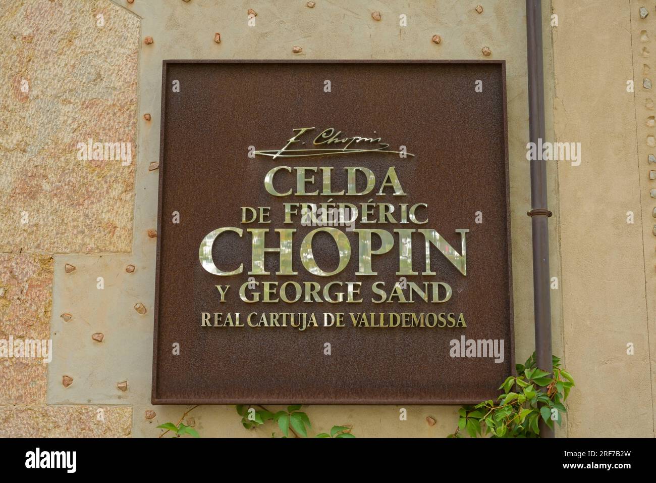 Frederic Chopin und George Sand Museum, Valldemossa, Mallorca, Spanien Foto Stock