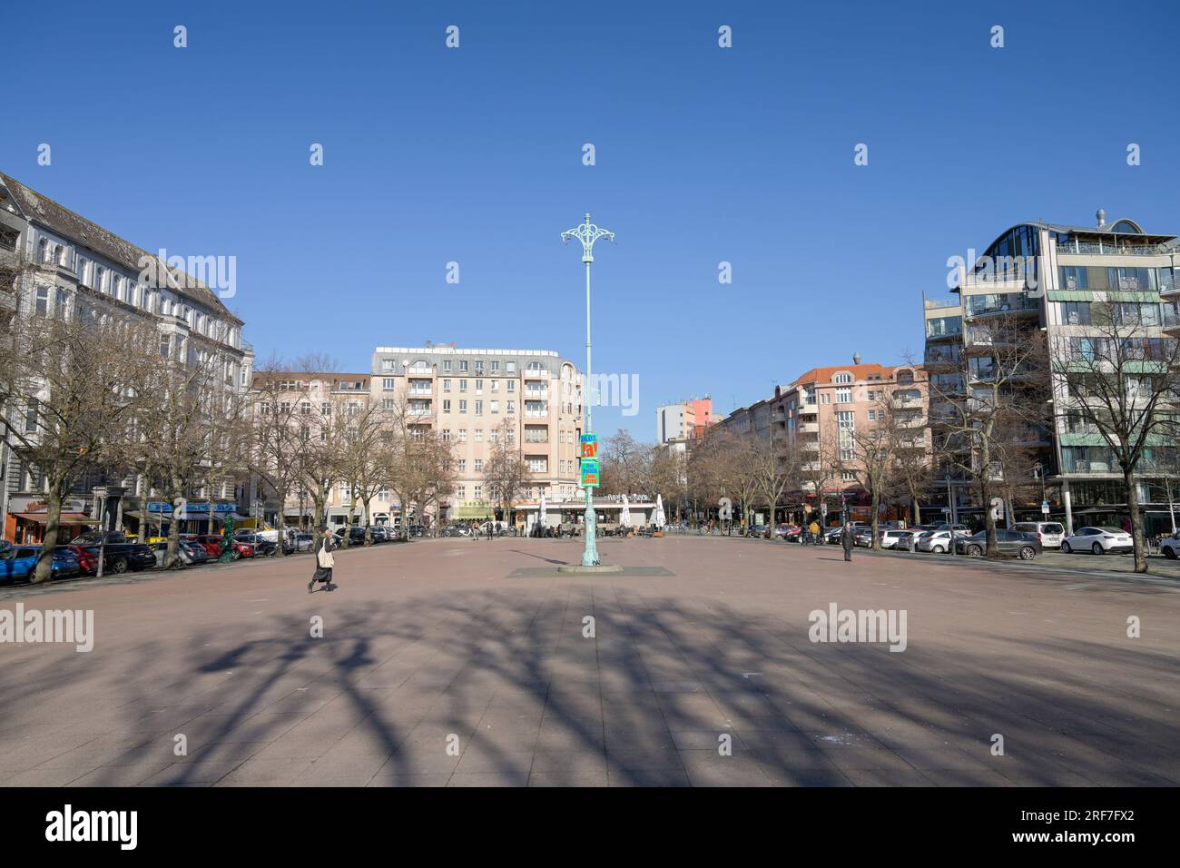 Winterfeldtplatz, Schöneberg, Berlino, Germania Foto Stock