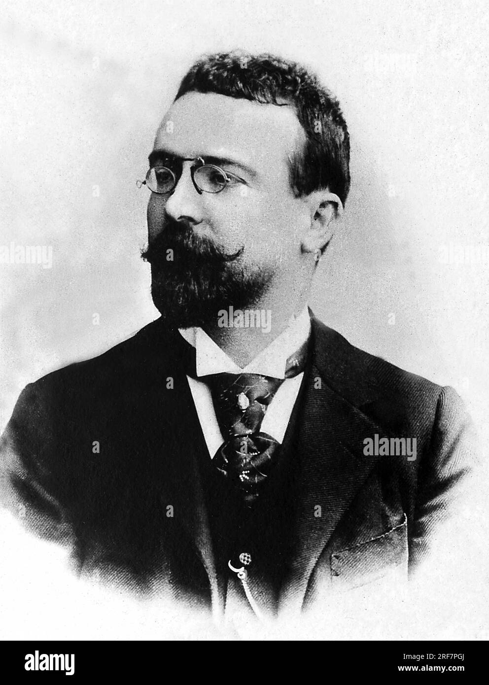 Portrait de Jean Louis Barthou, (1862-1934), avocat, academicien et homme politique francais. Foto Stock