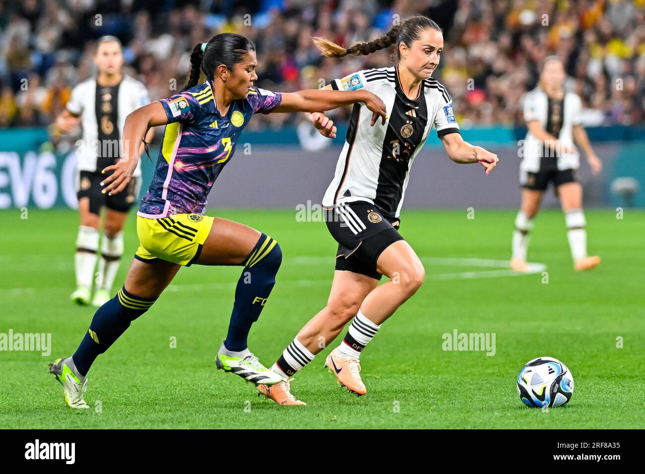 Sydney, NSW, Australia, Coppa del mondo femminile FIFA 2023 partita gruppo H Germania contro Colombia al Sydney Football Stadium (Allianz Stadium) 30 luglio 2023, Sydney, Australia. (Keith McInnes/SPP) Foto Stock