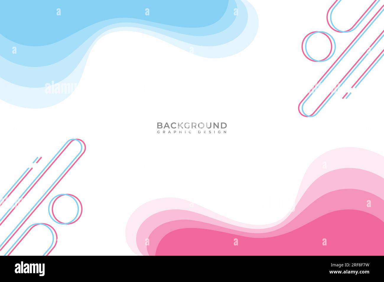 Modello di progettazione grafica sfondo cornice, illustrazione vettoriale Illustrazione Vettoriale